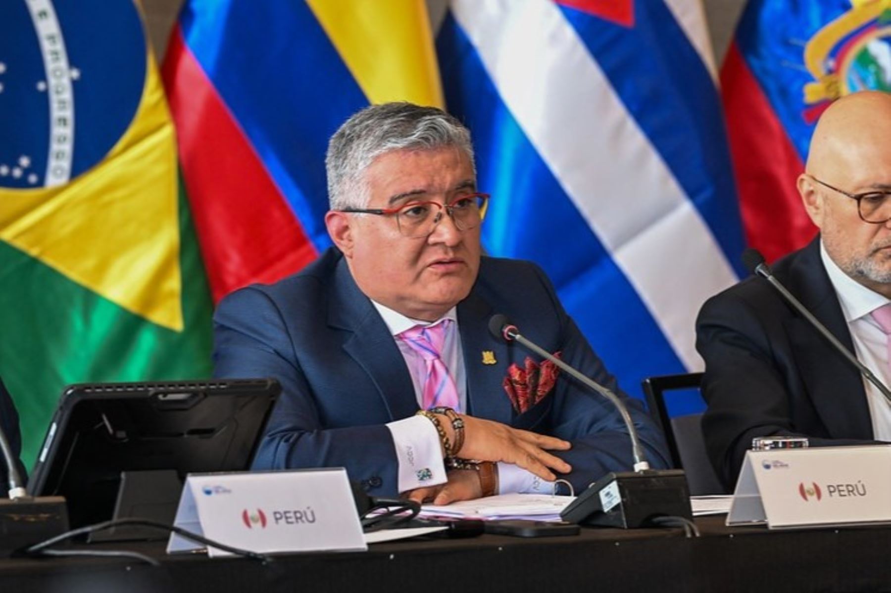 Ministro Juan Carlos Castro destacó que la cumbre posiciona al Perú como país líder en temas ambientales e hídricos en América Latina. Foto: MINAM/Difusión.