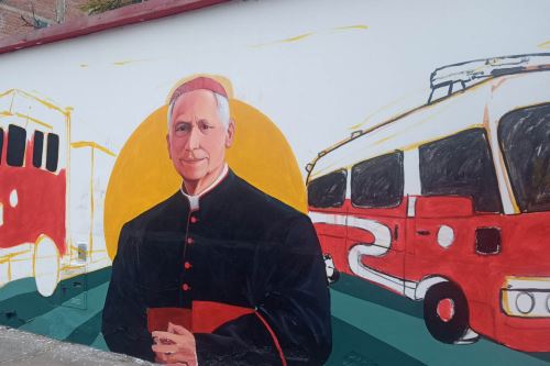 Áncash: mural del papa León XIV transforma calle de Chimbote en un símbolo de fe y orgullo