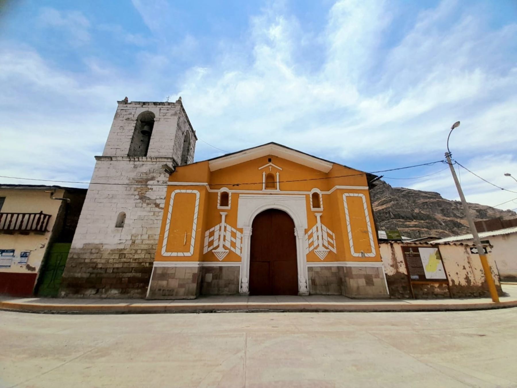 Iglesia Santísima Trinidad de Carmen Salcedo de Andamarca. Foto: ANDINA/Difusión