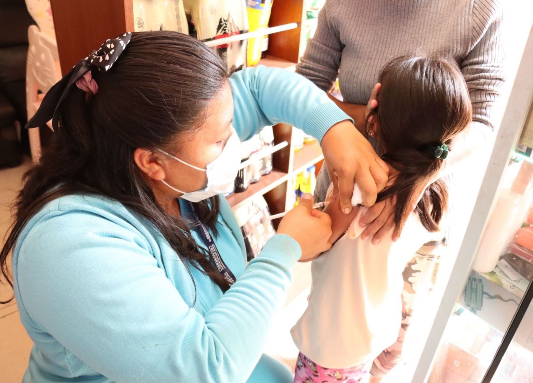 La Gerencia Regional de Salud (Geresa) de Lambayeque intensificará su campaña de vacunación para prevenir más casos de tos ferina en la región. ANDINA/Difusión