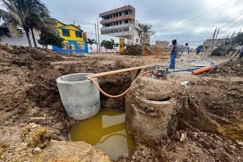 En Lambayeque, las obras ejecutadas con asistencia técnica del Otass beneficiarán a 400 mil personas. Foto: Otass/Difusión.