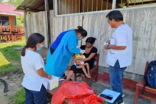 Se busca vacunar a los niños del Datem del Marañón para prevenir la tos ferina. Foto: ANDINA/Difusión