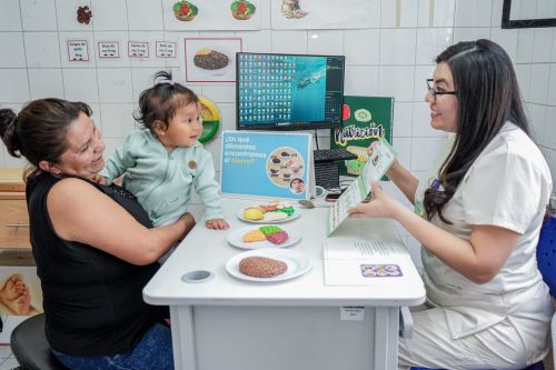 Más de 28 mil niños recibieron atención nutricional en Diris Lima Centro para prevenir anemia infantil