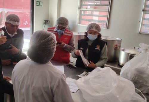 Fiscalía de Ayacucho interviene colegio ante la denuncia de una presunta presencia de hongos en alimentos. ANDINA/Difusión
