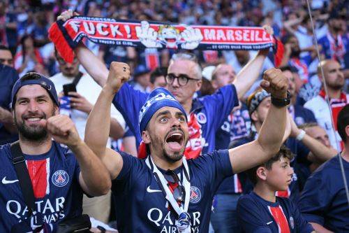 Los aficionados del Inter y del PSG se preparan para la final de la Liga de Campeones en Múnich