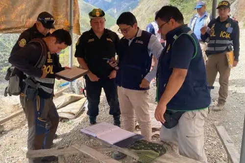 Fiscales especializados en Materia Ambiental participan en operativo de interdicción contra la minería ilegal en Pataz. Foto: ANDINA/difusión.