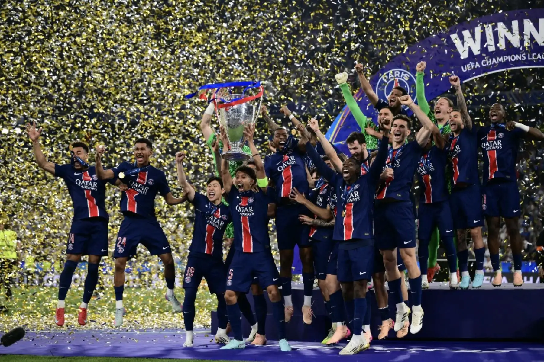 PSG demostró ser el mejor equipo de Europa