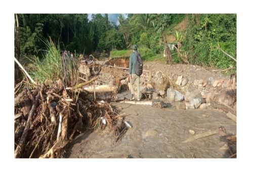 Las fuertes lluvias afectaron viviendas, vías, puentes, cultivos y el sistema de agua potable.