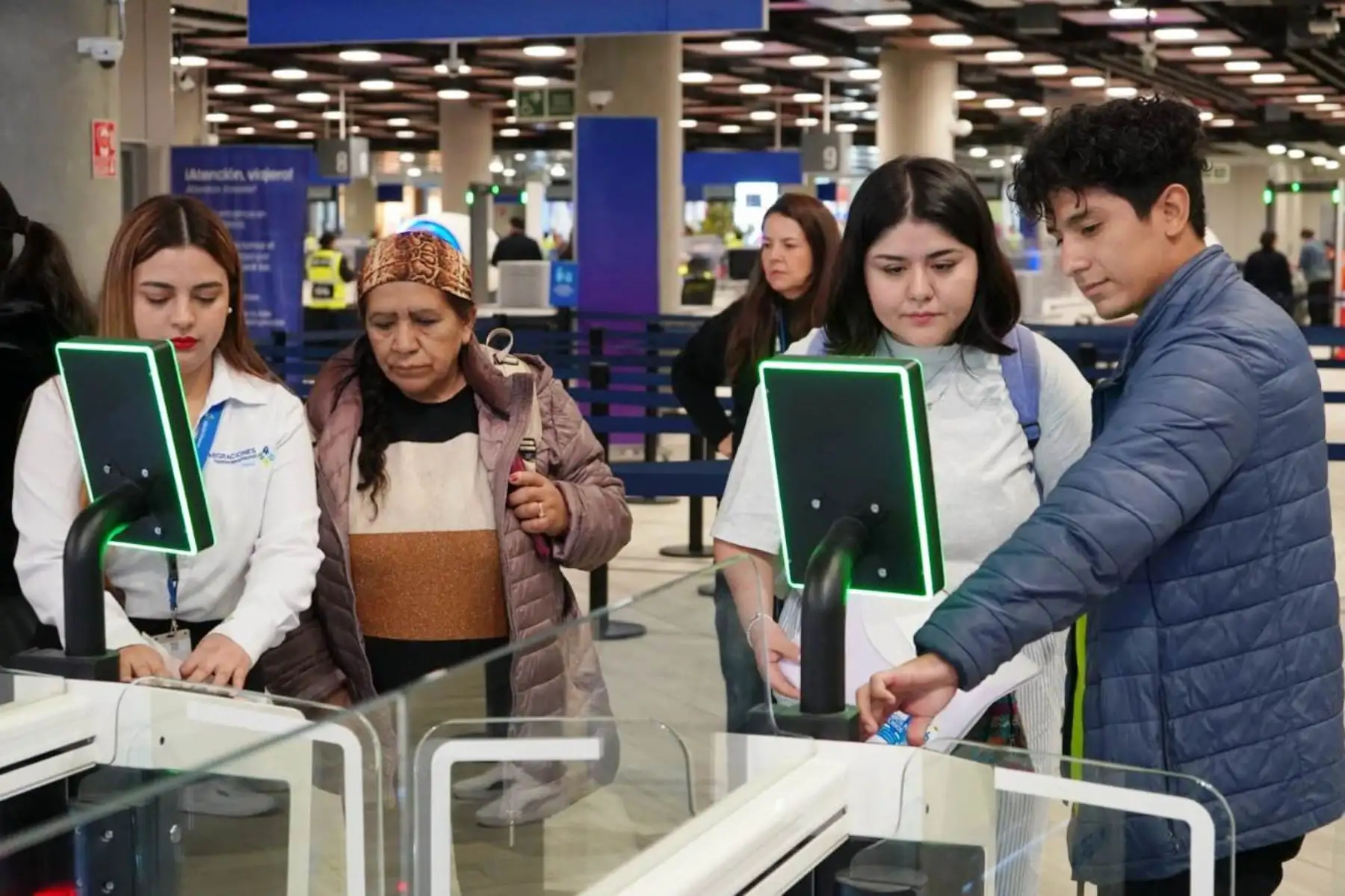 Nuevo aeropuerto Jorge Chávez: Migraciones atendió a 25 mil pasajeros en menos de 24 horas. Foto: ANDINA/Difusión.