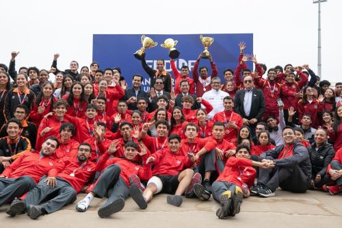 Los deportistas brillaron en el Campeonato Nacional Universitario de Atletismo disputado en el imponente Estadio Atlético de la Videna IPD