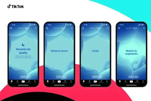 El Feed Para Ti de los adolescentes se interrumpirá con un ejercicio de meditación guiada, que le ayudará a relajarse para pasar la noche.