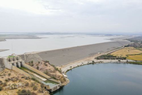 Reservorio de Poechos en la región Piura. Foto: Cortesía.