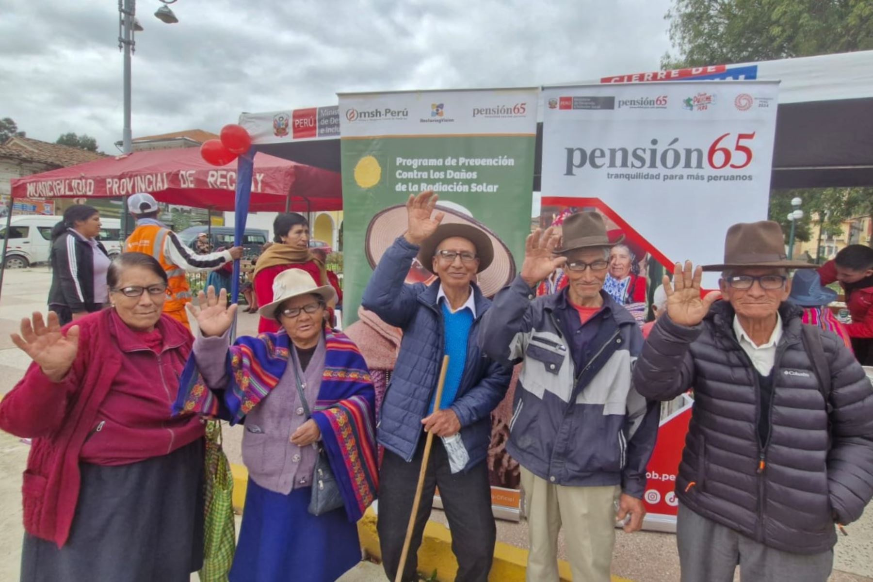 Usuarios de Pensión 65 reciben desde hoy subvención reajustada, tal como ofreció el Gobieno. Foto: MIDIS/Difusión.