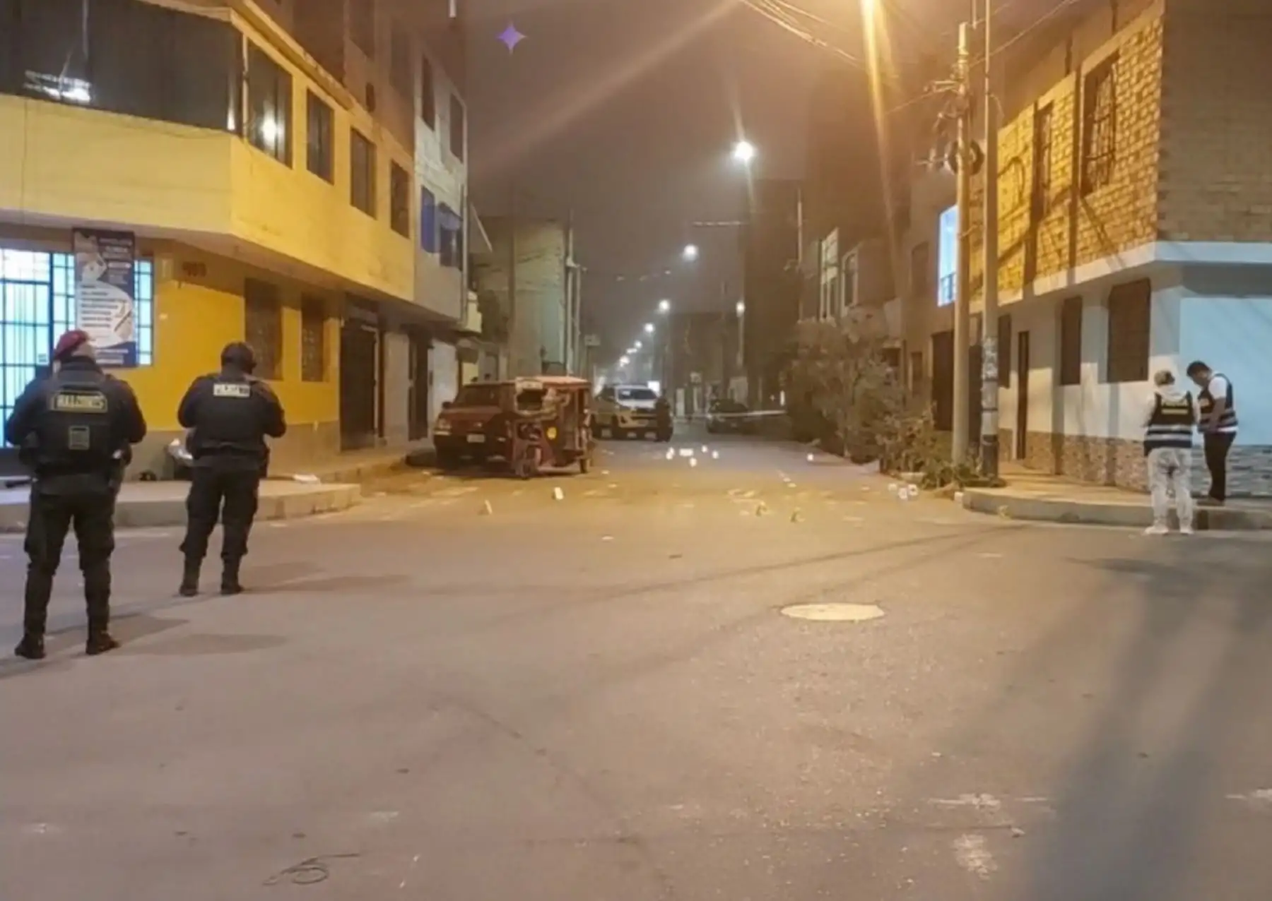 Policía Nacional designó un equipo especial para investigar un triple crimen perpetrado anoche en la ciudad de Huaral. ANDINA/Difusión