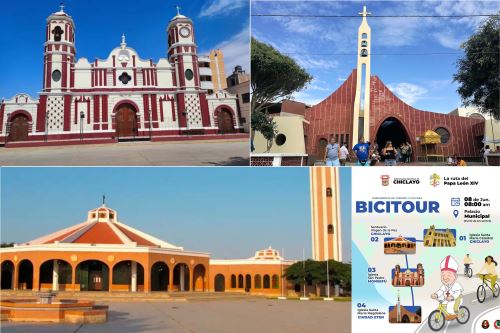“Los Caminos del Papa León XIV”: Municipalidad de Chiclayo lanza Bicitours por los pasos de Robert Prevost
