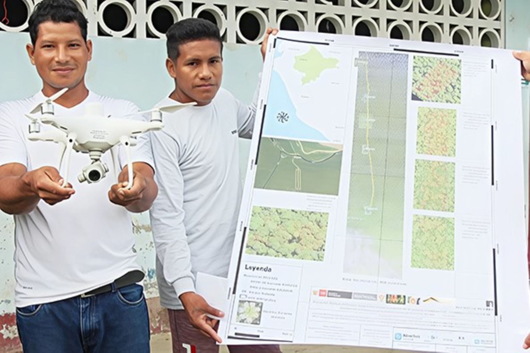 Este modelo con drones e inteligencia artificial reduce drásticamente los costos de inventario por hectárea de 411 a 5 dólares. Foto: IIAP