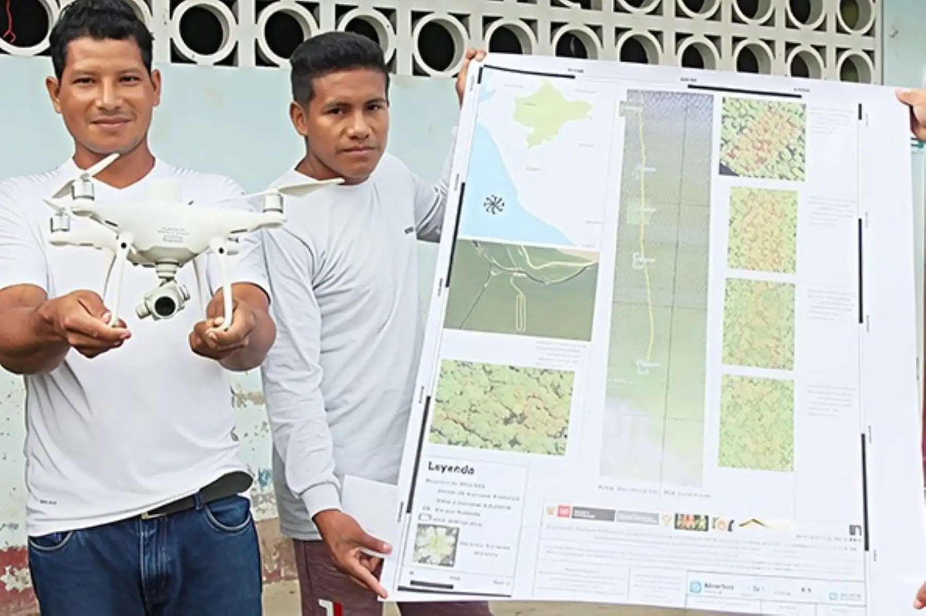 Este modelo con drones e inteligencia artificial reduce drásticamente los costos de inventario por hectárea de 411 a 5 dólares. Foto: IIAP