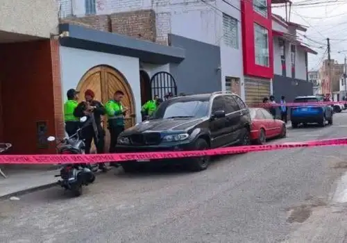 Policía Nacional investiga el asesinato del empresario Bruno Salvatierra, quien fue atacado por presuntos sicarios en el cercado de la ciudad de Trujillo. Foto: ANDINA/difusión.