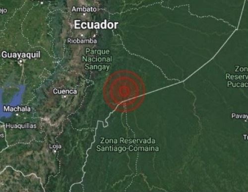 El sismo de magnitud 4.5, con epicentro en Ecuador, fue percibido también en el distrito de Pastaza, en la provincia de Datem del Marañón, en Loreto.