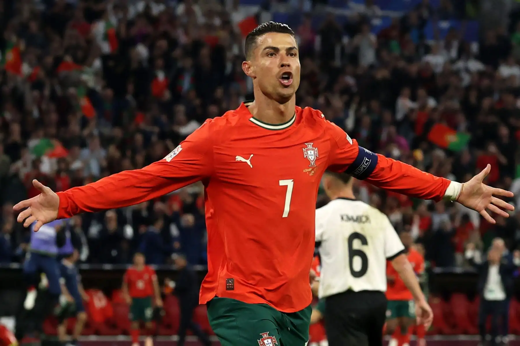 Cristiano Ronaldo sigue imparable notando goles