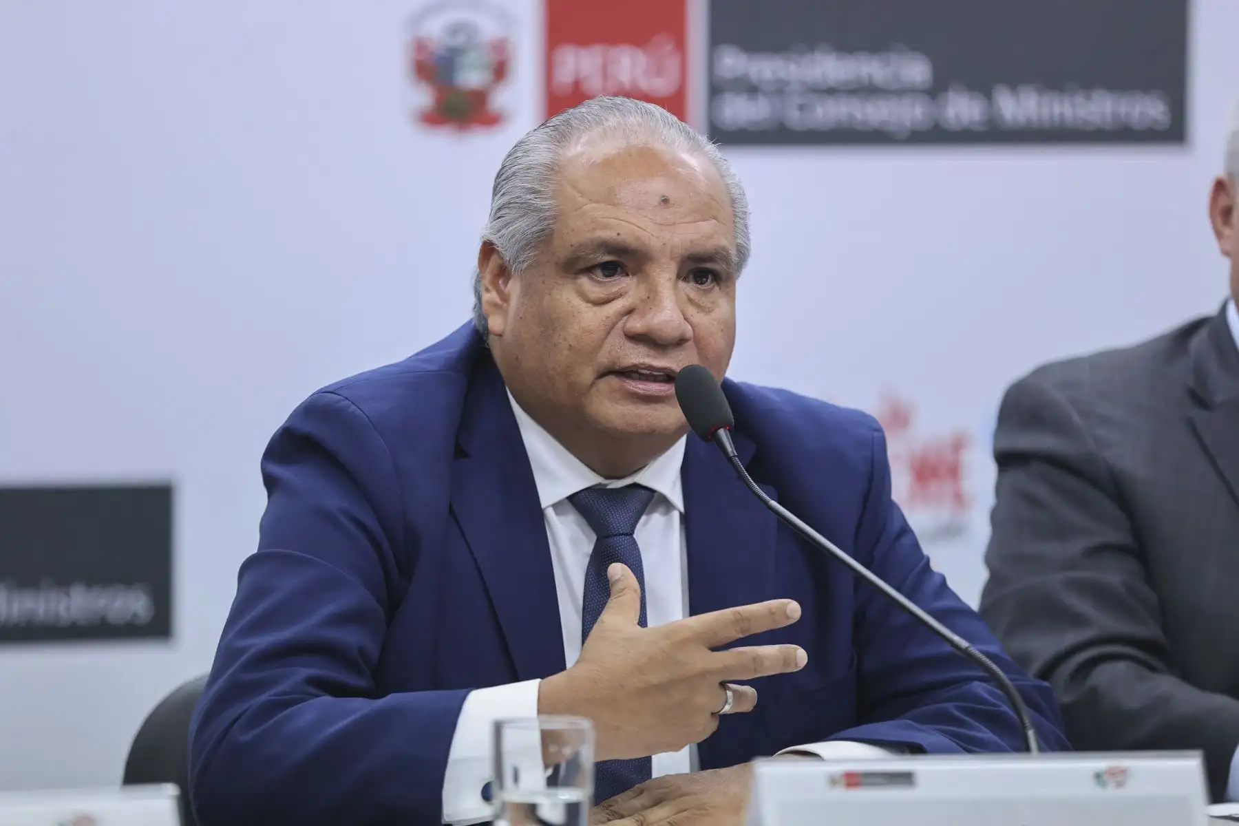 Ministro de Transportes y Comunicaciones, César Sandoval Pozo. ANDINA/Difusión