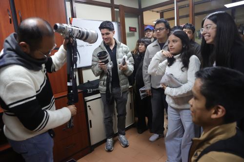 Estudiantes de la UPC visitan Editora Perú y participan en la iniciativa Vive Andina