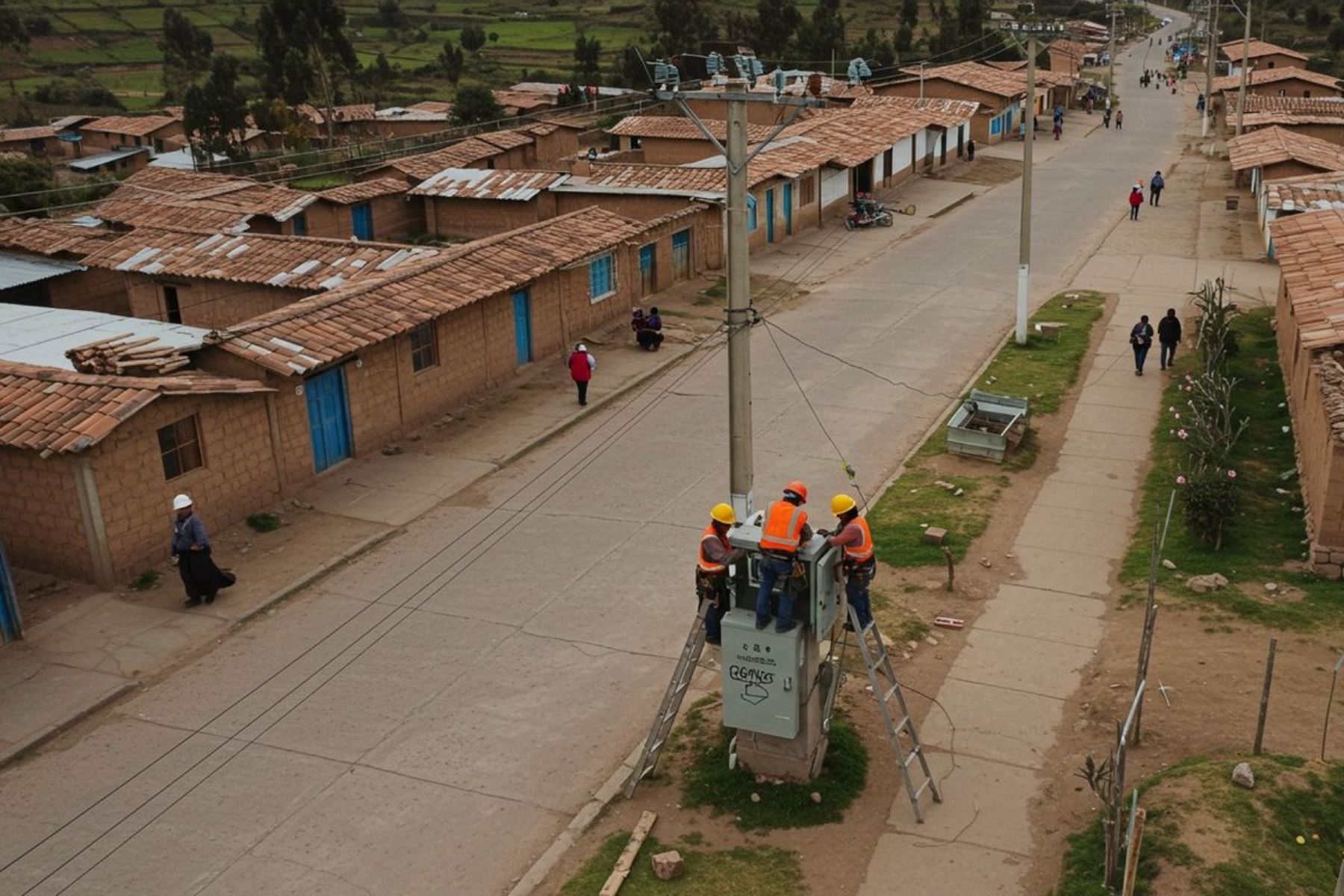Se tiene previsto lograr el 96% de electrificación rural al 2026. Foto: ANDINA/Difusión