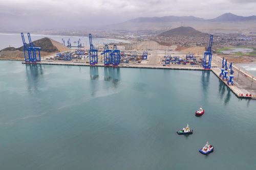Ceremonia de otorgamiento de licencia de operación del Terminal Portuario de Chancay