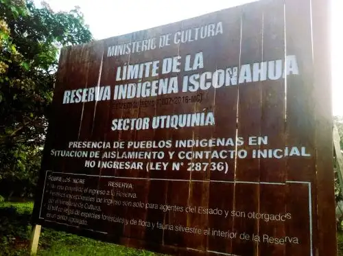 La Reserva Indígena Isconahua (RII) se ubica en el distrito de Callería, provincia de Coronel Portillo, región Ucayali y protege a los pueblos indígenas en aislamiento y contacto inicial. ANDINA/Difusión