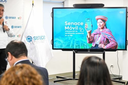 Perú: lanzan aplicativo digital que facilita información sobre certificación ambiental para proyectos de inversión. Foto: ANDINA/Difusión