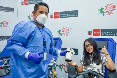 El Día Mundial del Donante de Sangre se conmemora cada 14 de junio. Foto: PCM