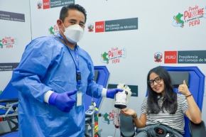 El Día Mundial del Donante de Sangre se conmemora cada 14 de junio. Foto: PCM