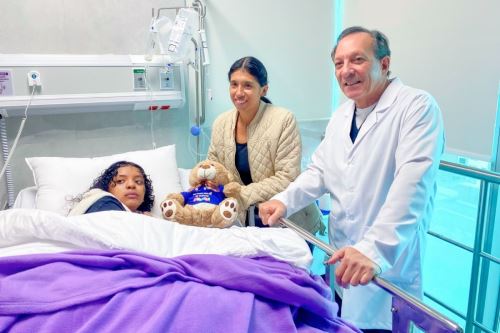 Intervención quirúrgica por labio leporino. Foto: ANDINA/Difusión