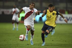 André Carrillo tiene la opción de jugar el cotejo decisivo ante los ecuatorianos