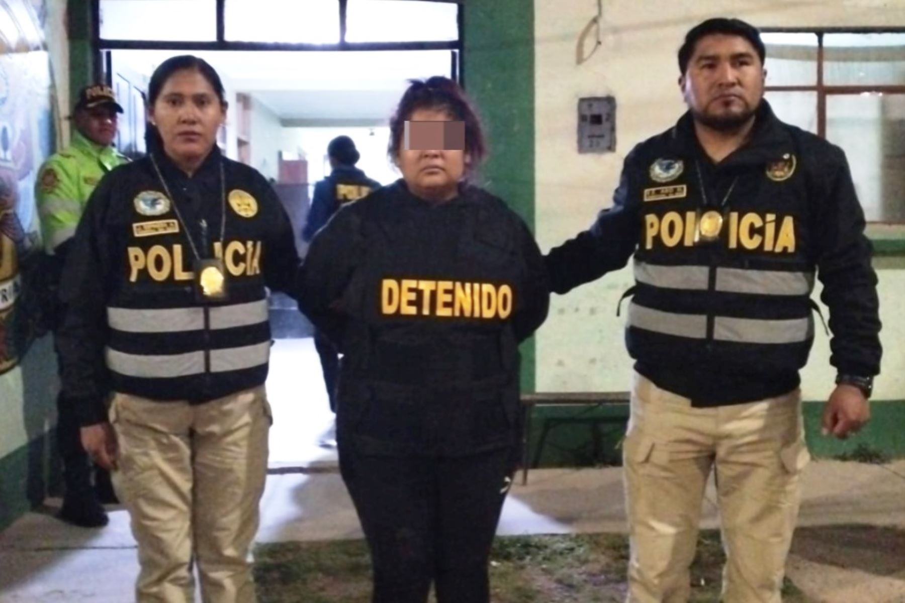 Pareja del “Monstruo” permanece detenida en la Central Operativa de Investigación Policial. Foto: ANDINA/Difusión.