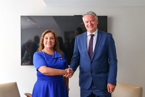 Presidenta Dina Boluarte sostuvo una reunión con Mathias Cormann, Secretario General de la OCDE
