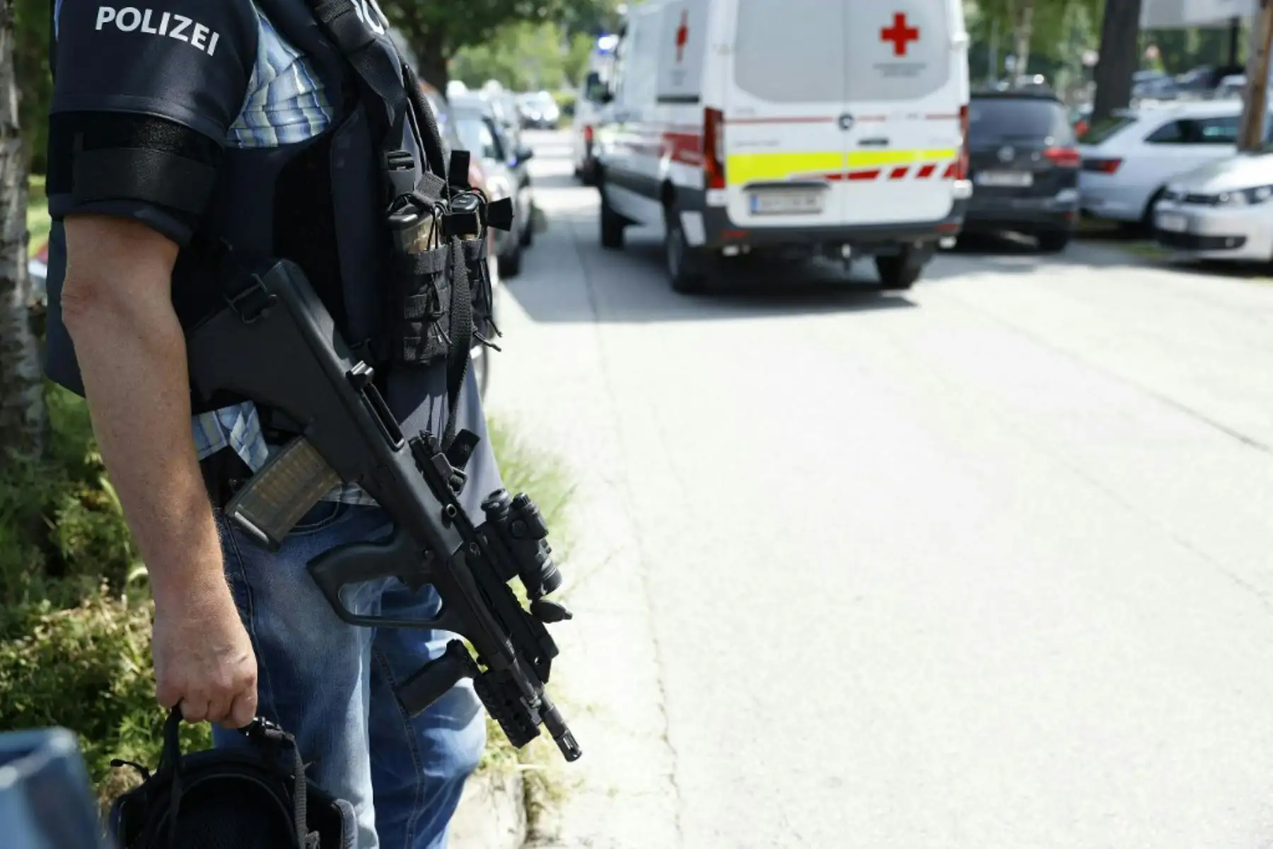 Diez personas murieron este martes en un ataque a tiros en una escuela en Graz, en el sudeste de Austria, informó la alcaldesa de la ciudad, Elke Kahr. Foto: AFP