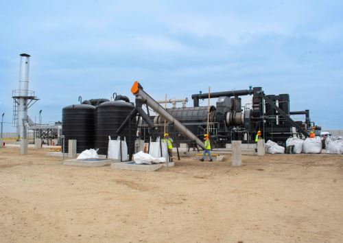 Nueva planta de biocarbono en Piura impulsará una agricultura sostenible en el Perú. ANDINA/Difusión
