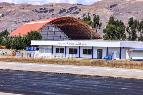 Aeropuerto de Jauja. ANDINA/Difusión