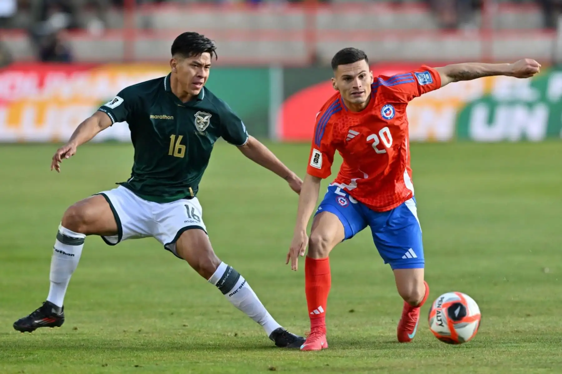 Bolivia supera 2-0 a Chile en El Alto con goles de Miguel Terceros y Enzo Monteiro, resultado que deja a la Roja fuera del Mundial 2026. La derrota golpea con fuerza al equipo dirigido por Ricardo Gareca, quien había anticipado que este partido era clave para su continuidad. El estratega argentino ahora enfrenta un panorama incierto tras unas eliminatorias para el olvido. Foto: ANDINA/AFP