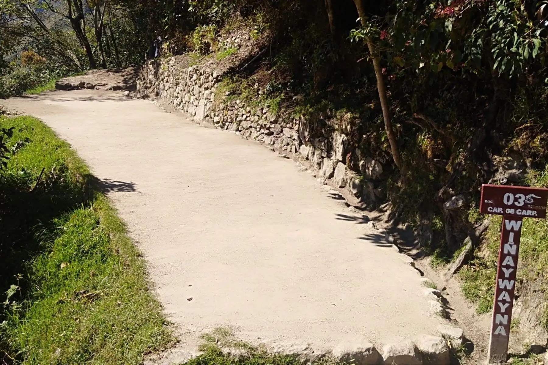 Los trabajos de mantenimiento y rehabilitación en el sector Wiñaywayna de la Red de Caminos del Inca se ejecutaron de febrero a junio. Foto: Mincul