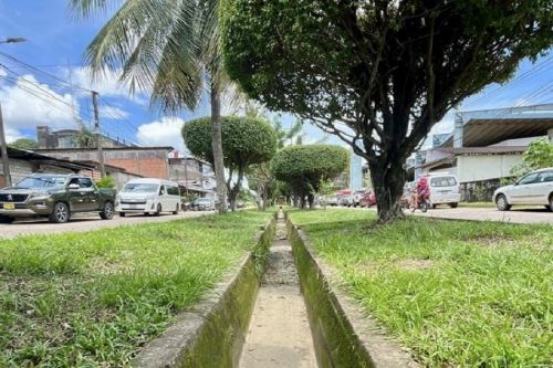 Ministerio de Vivienda impulsa construcción de sistemas de drenaje pluvial sostenibles. Cortesía MVCS