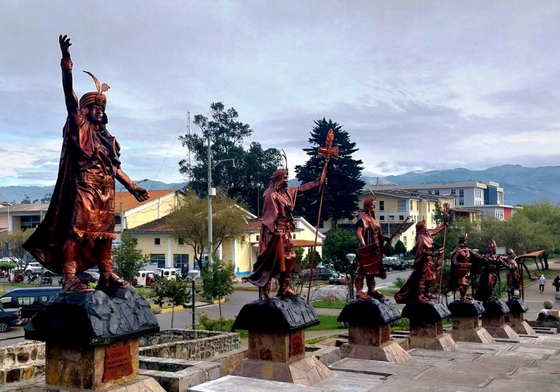 En dos semanas culminarán trabajos de restauración en la Alameda de los Incas, uno de los atractivos turísticos más visitados por los turistas en la ciudad de Cajamarca. ANDINA/Difusión