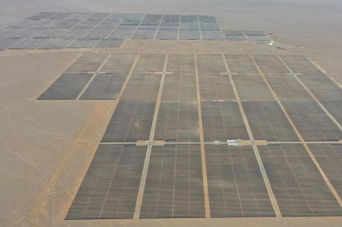 Planta solar San Martín en La Joya, Arequipa, Perú. Foto: Cortesía.