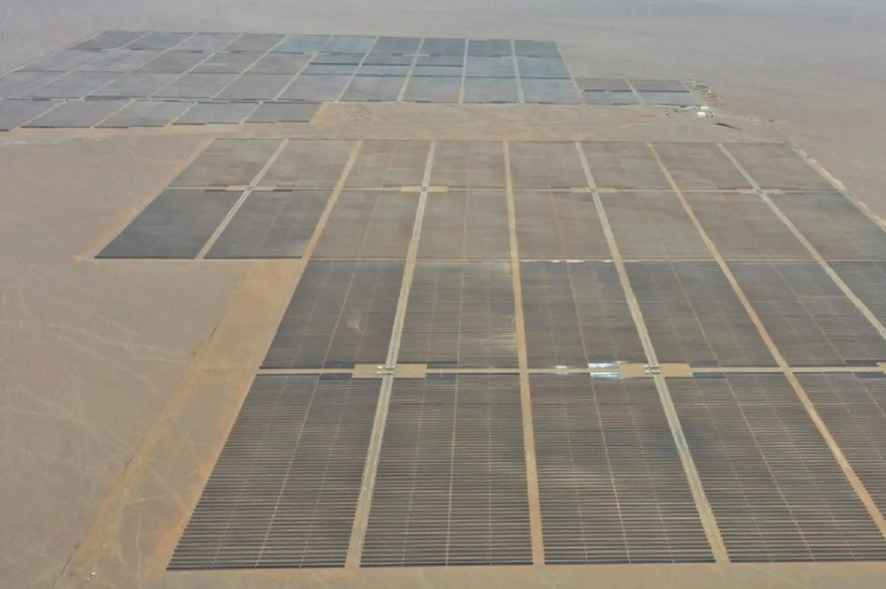 Planta solar San Martín en La Joya, Arequipa, Perú. Foto: Cortesía.