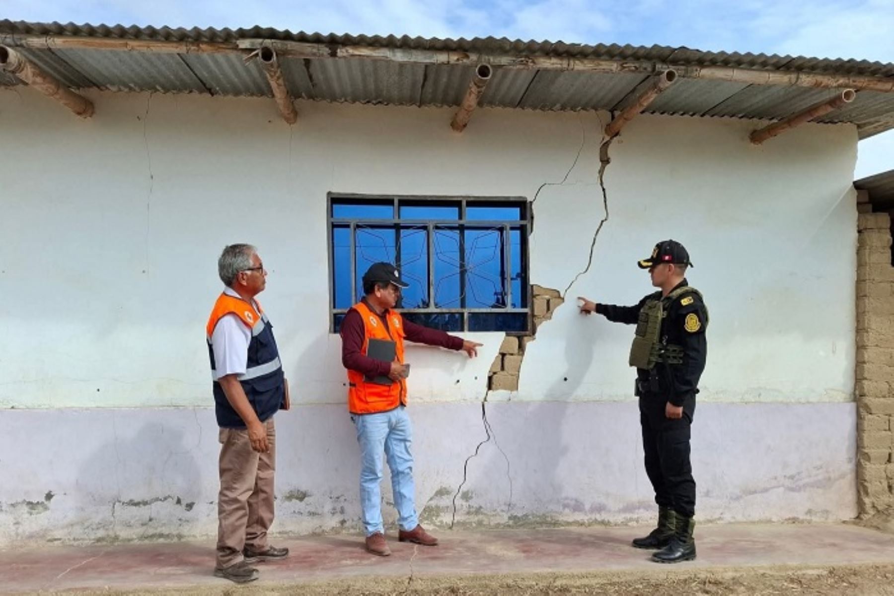 Sismo en Lambayeque: distrito de Jayanca reportó 106 viviendas afectadas y un colegio