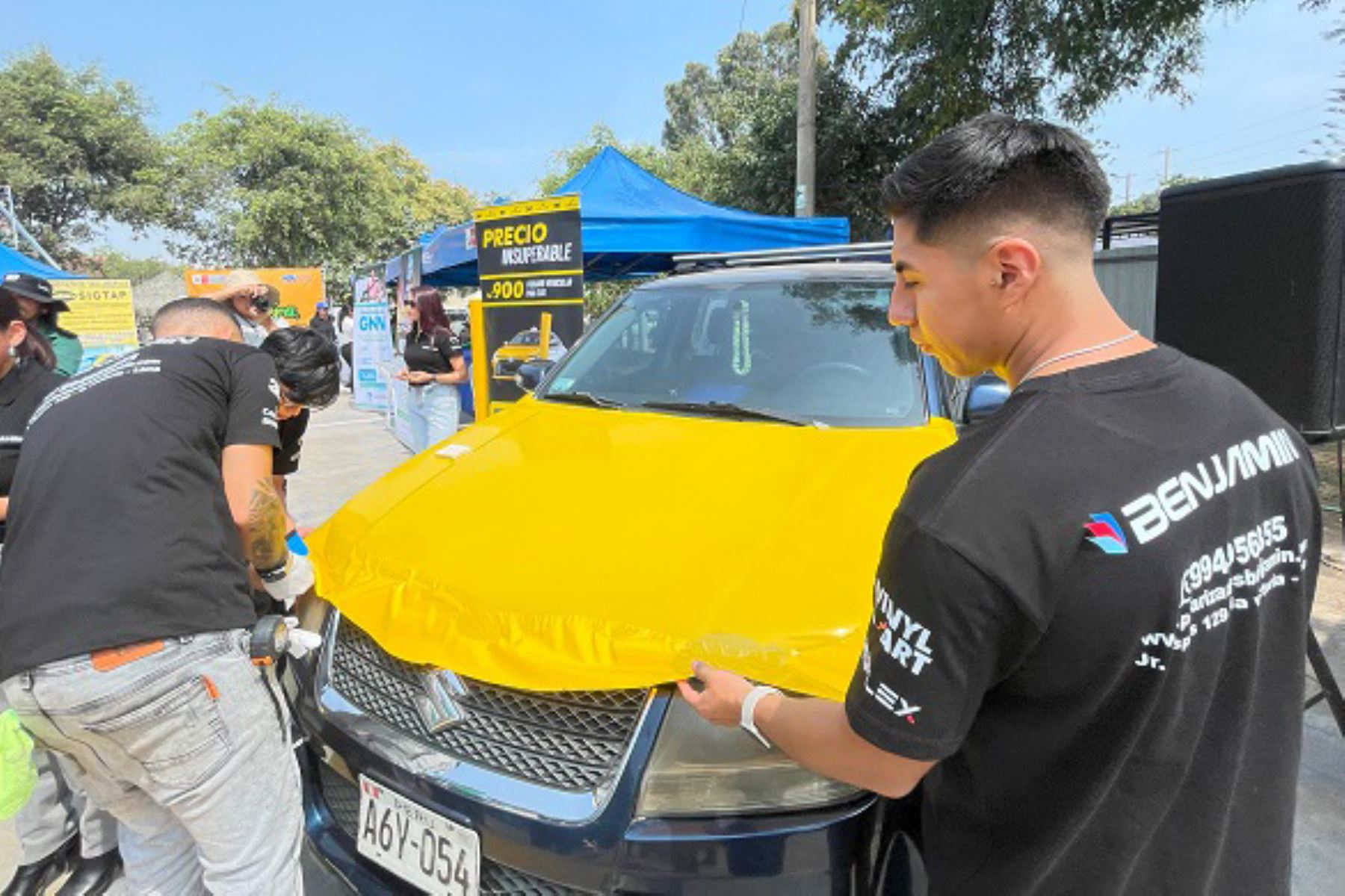 Se busca estandarizar el color de los taxis autorizados en Lima y Callao para facilitar su identificación y mejorar la seguridad del transporte público.ANDINA/Difusión