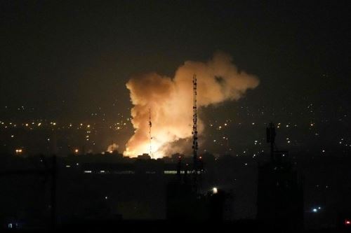 Ataque de Israel a Irán registrado este viernes. Foto: CNN en Español