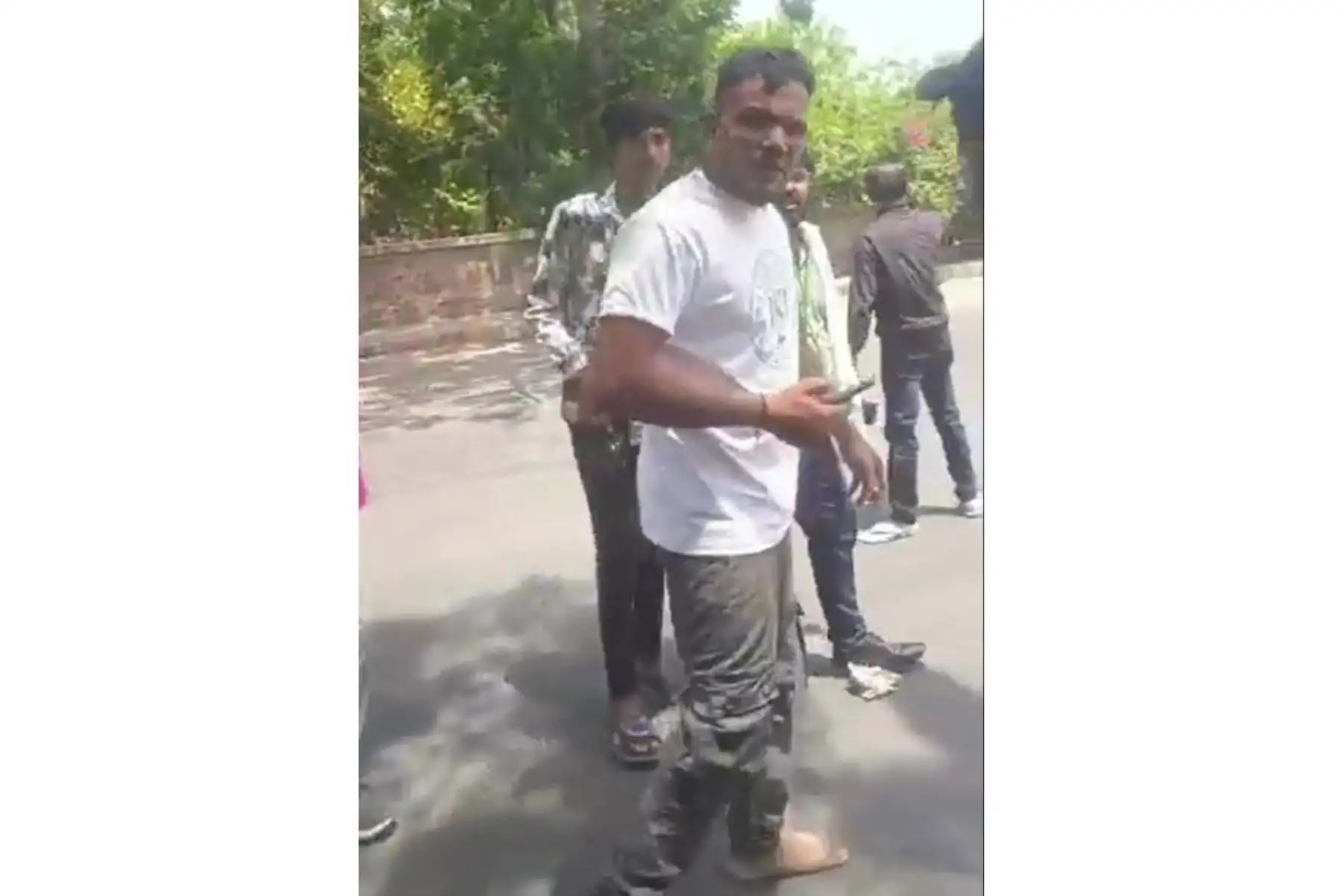 El primer ministro indio, Narendra Modi, visitó a Vishwash Kumar Ramesh en el hospital para expresar su solidaridad. El caso del sobreviviente ha conmovido profundamente a la opinión pública en la India y el Reino Unido. Foto: ANDINA/AFP