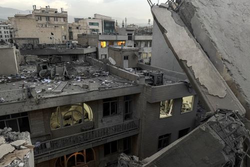 Los ataques de misiles iraníes sobre Israel no cesan. Foto: AFP
